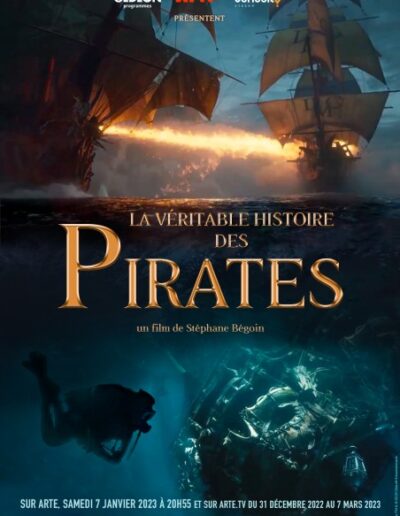 La véritable histoire des pirates de Stéphane Bégoin